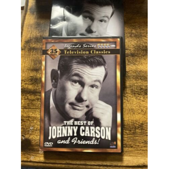 The Best of Johnny Carson (DVD, 2010, 4-Disc Set, Tin Case) 35 episodes Legends - Picture 3 of 4